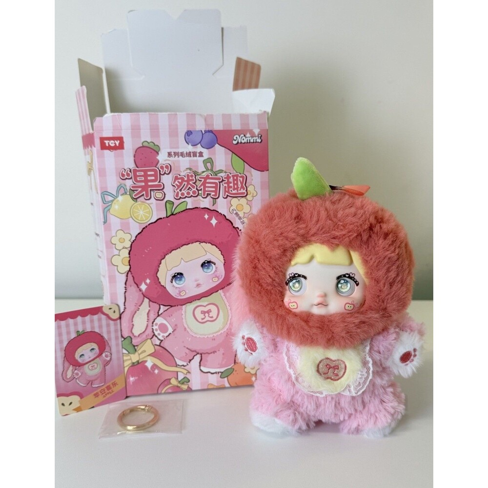 Nommi Vinyl Plush Pendant Interesting Fruits Series Apple